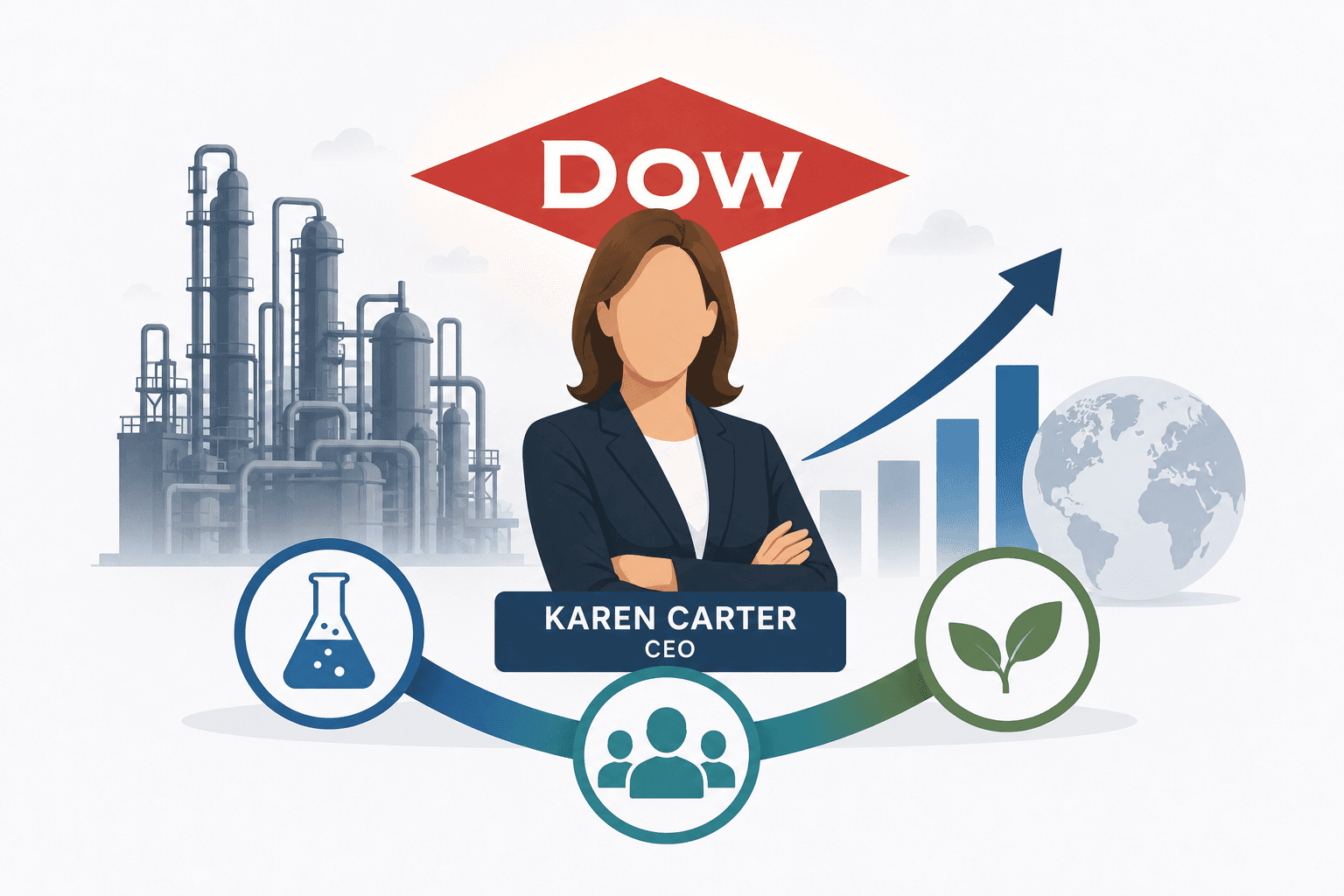 Dow Q3 Under Karen Carter: The Chemical Industry’s First Post-Crisis CEO Transition