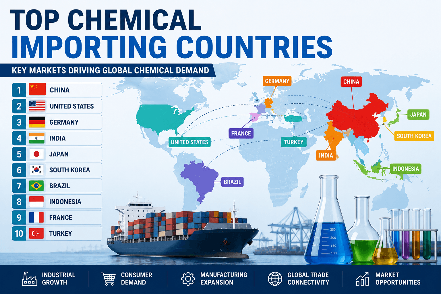 Top Chemical Importing Countries