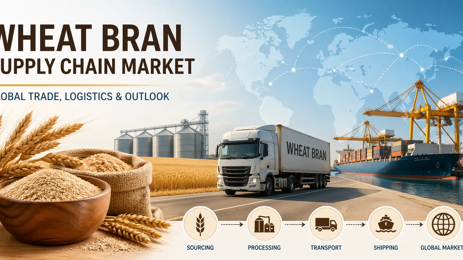 Wheat Bran Supply Chain Market: Global Trade, Logistics & Structural Shifts