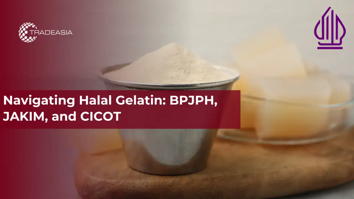 හලාල් ජෙලටින් සැරිසැරීම: BPJPH, JAKIM සහ CICOT